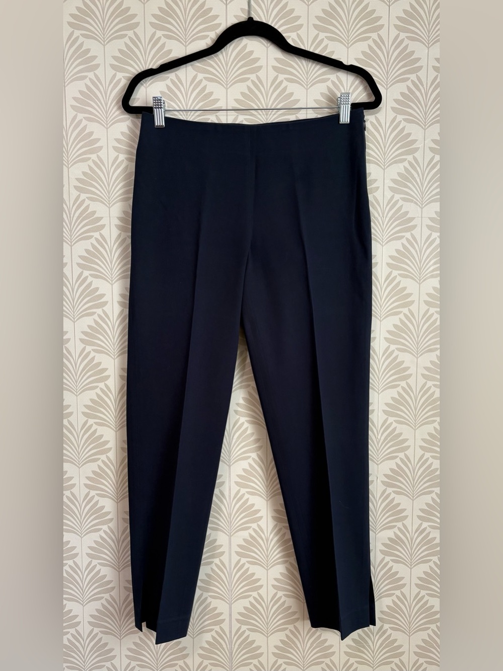 Brunello Cucinelli Navy Tailored Ponte Trousers